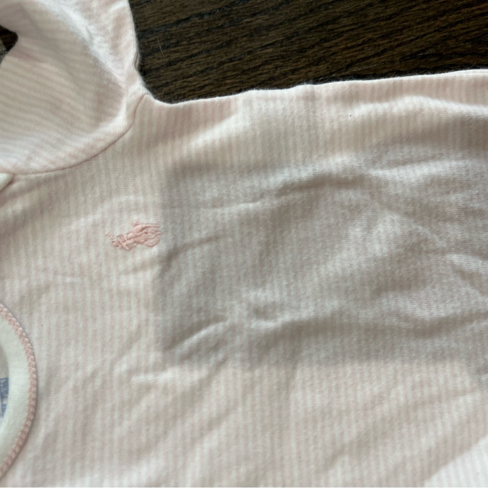 Ralph Lauren Soft Pink Baby Bodysuit - Picture 6 of 7